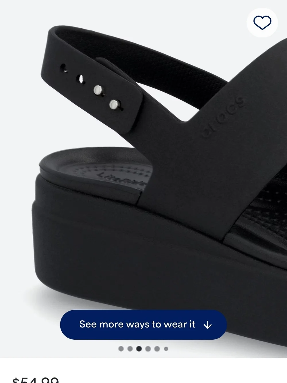 Crocs Platform Sandals - Picture 3 of 5
